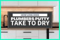 How long does it take for spot putty to dry?