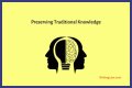 Traditional knowledge